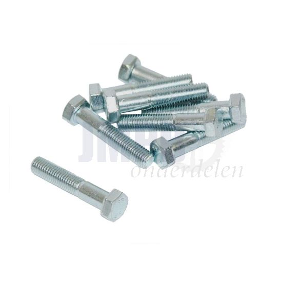 Bout Zeskant M7X35 Verzinkt Din 931