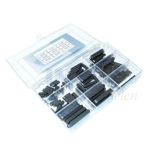 Assortimentset vlakke inlegspieën Din 6885A - 90 Delig 