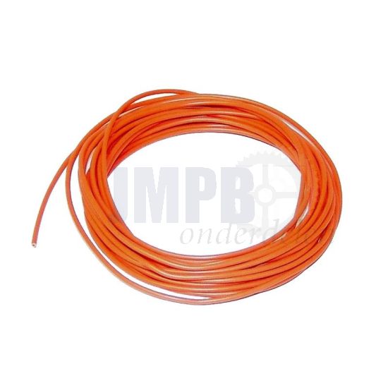 Electrisch Draad 5 Mtr Verp. - 0.5MM² Oranje