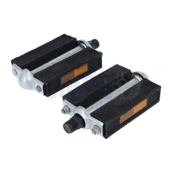 Pedalenset/Trapperset Rechthoek Met Reflector