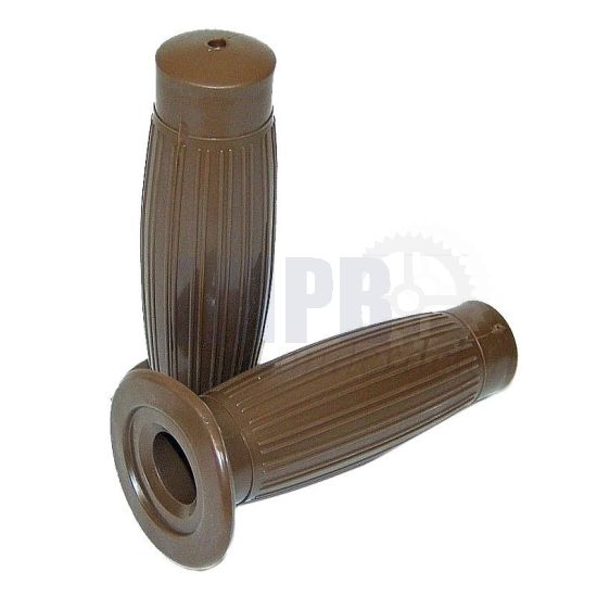 Handvatset PVC Donkerbruin