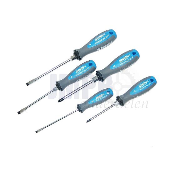 Unior Set Schroevendraaiers met TBI Handvat