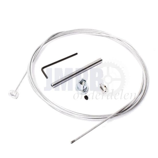 Kabel Rem Universeel 200CM Nippel 8X9