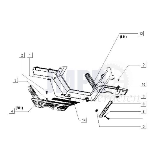 Treeplaten Gilera Citta