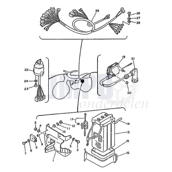 Electrische Delen 1 Yamaha FS1 2RU
