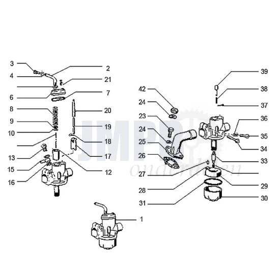 Carburateur Puch Maxi