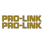 Stickerset Pro-Link Goud 16.5CM