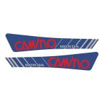 Stickerset Tank Honda Camino Rood/Blauw/Grijs
