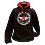 Sweater Zundapp Hoodie Rood / Zwart