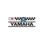 Sticker Yamaha Japanse /  Finish vlag