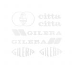 Stickerset Gilera Citta Wit 7-Delig