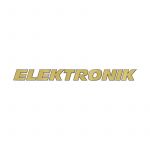 Sticker Elektronik Kreidler Goud/Zwart 140X13MM