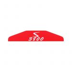 Sticker Solex S3800 luchtfilter Rood/Wit NT