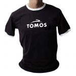 T-Shirt Tomos Classic Zwart/Wit - Large