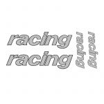 Stickerset Racing 4-Delig