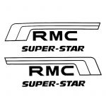 Accubakstickerset Kreidler RMC Super Star