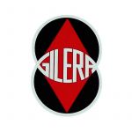 Sticker Logo Gilera Groot 55X80MM