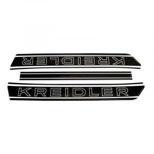 Tankstickers Kreidler Zwart/Wit
