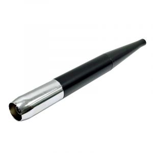 Uitlaatdemper Universeel Zwart/Chroom 32MM