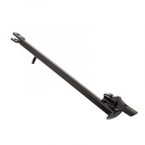 Zijstandaard Met Rubber Zwart Honda MT 36CM