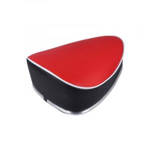 Zadel Oldtimer Rood/Zwart Puch