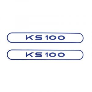 Stickerset Tank Zundapp KS100 Blauw