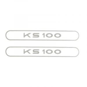 Stickerset Tank Zundapp KS100 Grijs