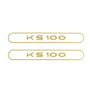 Stickerset Tank Zundapp KS100 Goud