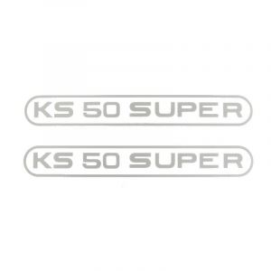 Stickerset Tank Zundapp KS50 Super Grijs