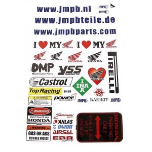 Stickerset JMPB Honda