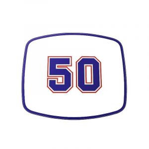 Sticker Koplampspoiler "50" Zundapp HAI