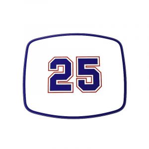Sticker Koplampspoiler "25" Zundapp HAI