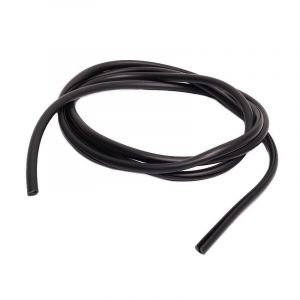 Zwarte Sierstrip Rubber 2 Meter