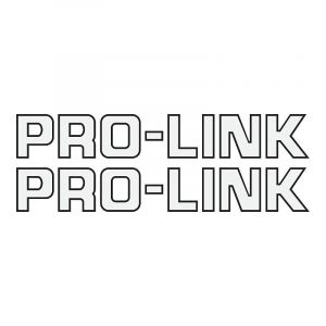 Stickerset Pro-Link Wit 16.5CM