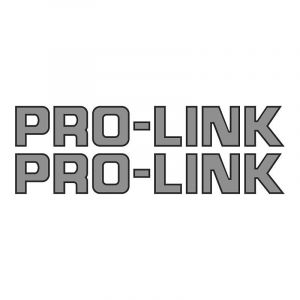 Stickerset Pro-Link Zilver 16.5CM