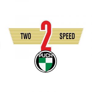 Transfer Achterspatbord Puch VS50 Two Speed