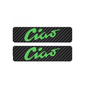 Tankstickers Ciao Carbon/Groen
