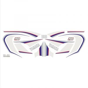 Stickerset Yamaha RD50MX Rood - Compleet
