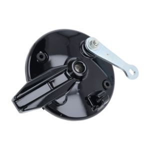 Remankerplaat Voor-/Achterzijde Zwart Tomos A35 120MM