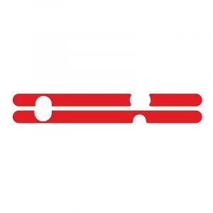 Stickerset Voor Motorschermen Rood Gilera Citta