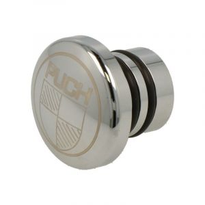 Tankdop Puch Maxi RVS met Logo