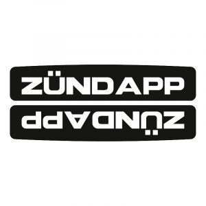 Tankstickers Zundapp 529 Korte Baan Zwart/Wit
