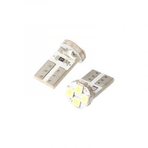 Lamp Wedge T10 Led Wit 2 Stuks 12 Volt