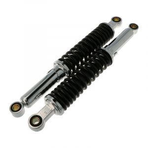 Schokbrekers Zwart/Chroom 335MM Honda