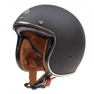 Helm Jet Le Mans II SV MT Mat Zwart