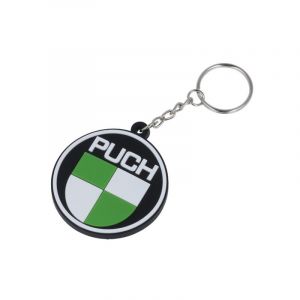 Sleutelhanger Puch Soft Rubber Rond