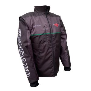 Teamjack Zundapp Zwart/Grijs met Afritsbare Mouwen