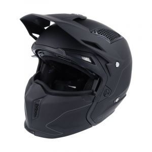 Helm Steetfighter Mat Zwart Large