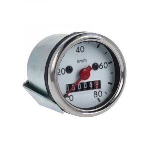 KM Klok 48MM / 80KM Witte Wijzerplaat