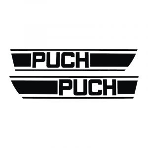 Tanktransferset Puch X30 Zwart